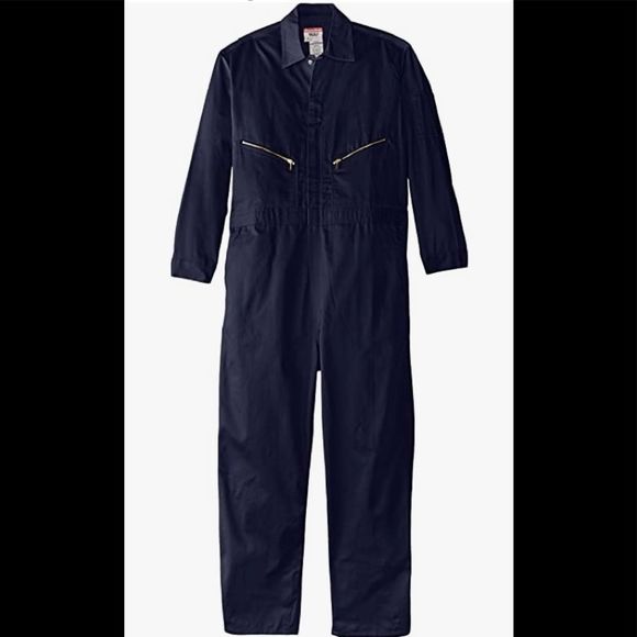 Walls Navy Blue Work Overalls Long Sleeves Sz 60 - Picture 1 of 7
